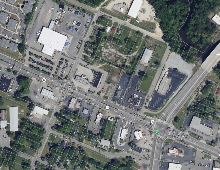 519 Grove St, Fayetteville, NC for sale - Aerial - Image 2 of 8