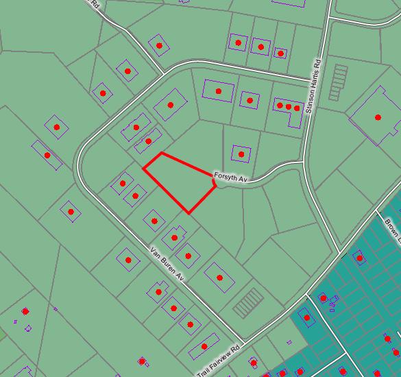 Forsythe Ave, Indian Trail, NC for sale - Plat Map - Image 3 of 3