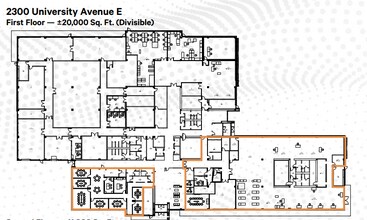 2300 University Ave E, Waterloo, ON for lease Floor Plan- Image 1 of 1