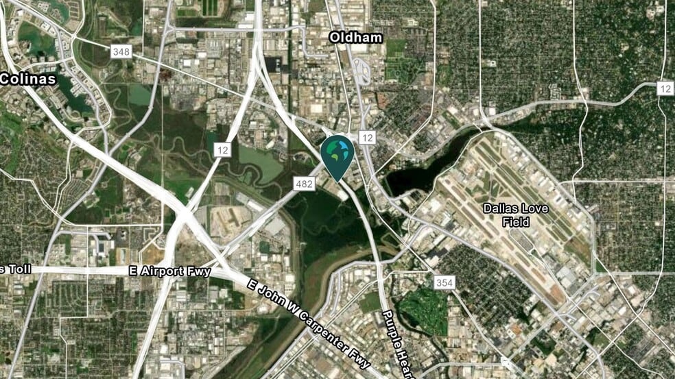 9755 Clifford Dr, Dallas, TX for lease - Aerial - Image 2 of 2