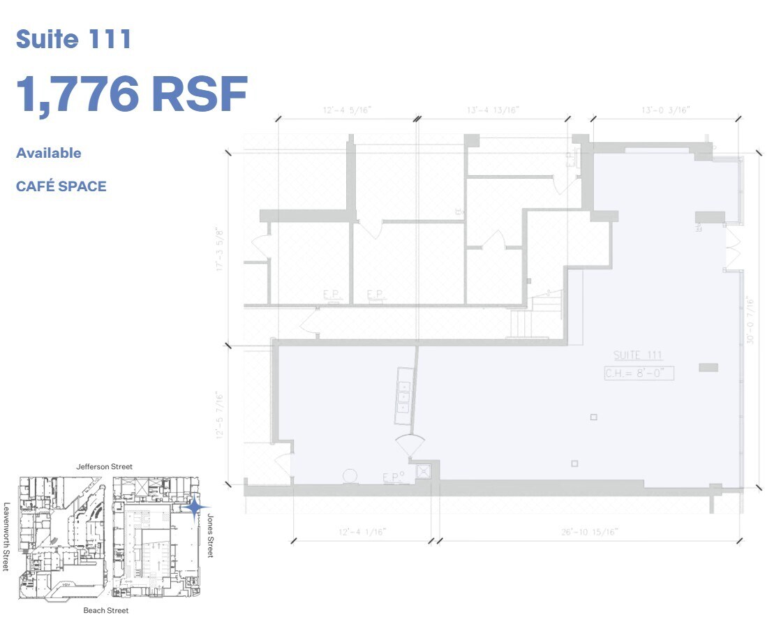 333 Jefferson St, San Francisco, CA for lease Floor Plan- Image 1 of 1