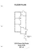 2310 Paseo Del Prado, Las Vegas, NV à louer Plan de site- Image 1 de 1