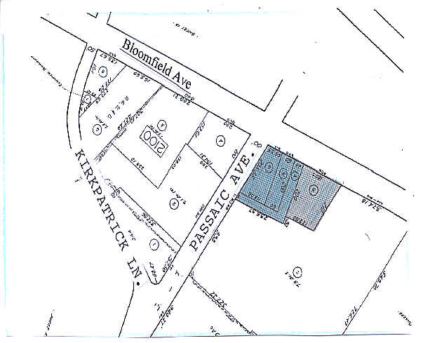 5-13 Bloomfield Ave, North Caldwell, NJ for lease - Plat Map - Image 2 of 3