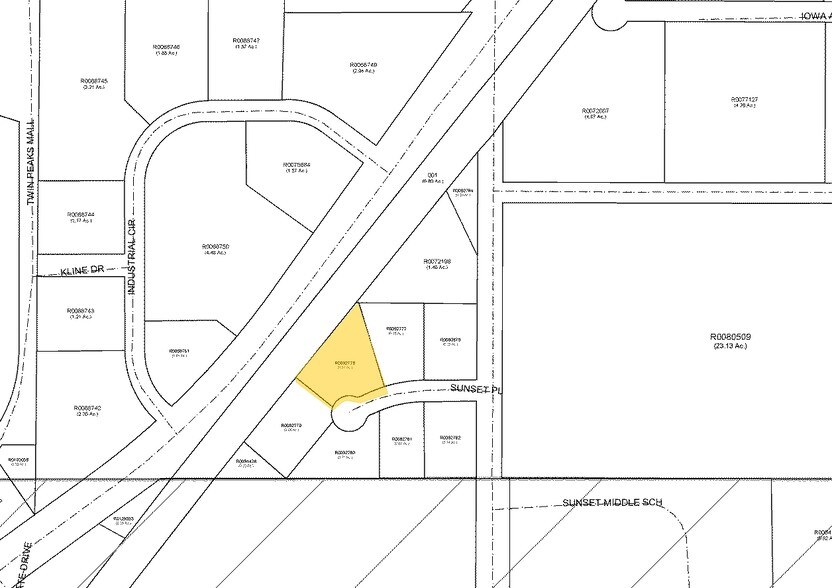 1822 Sunset Pl, Longmont, CO à louer - Plan cadastral - Image 3 de 6