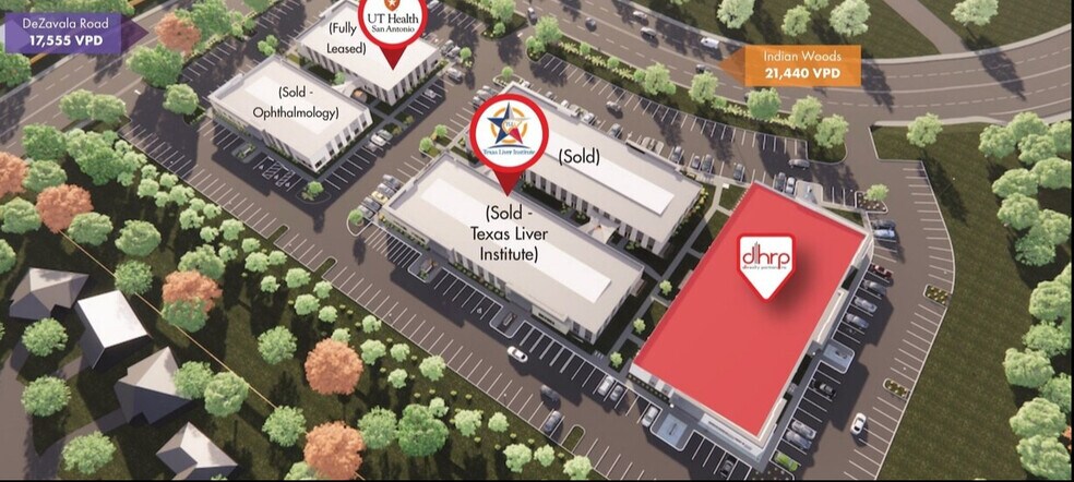 4318 De Zavala Rd, San Antonio, TX à vendre - Plan de site - Image 3 de 8