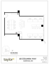 60 Columbia Way, Markham, ON for lease Site Plan- Image 1 of 1