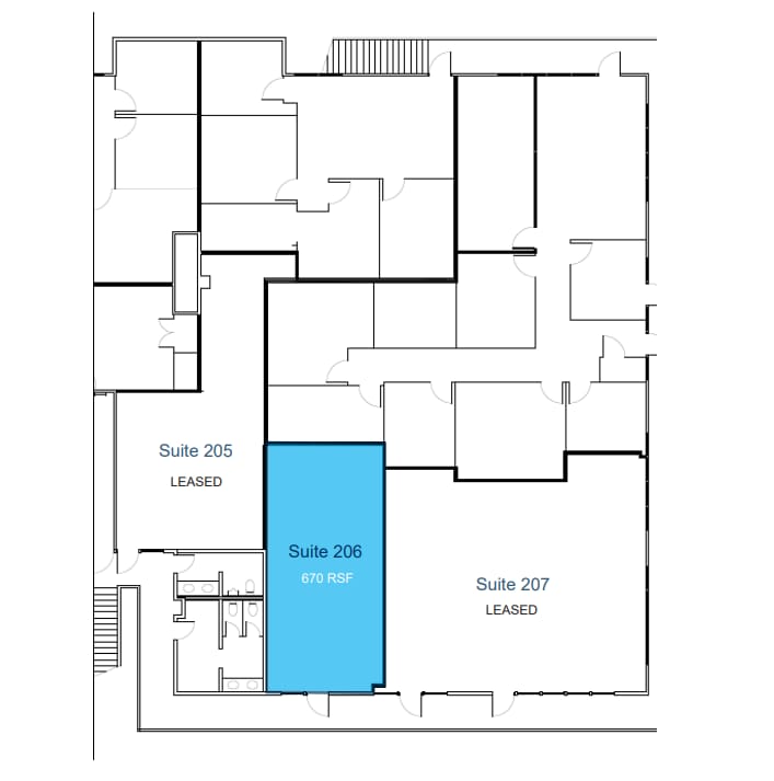 7380 Clairemont Mesa Blvd, San Diego, CA à louer Plan d’étage- Image 1 de 1
