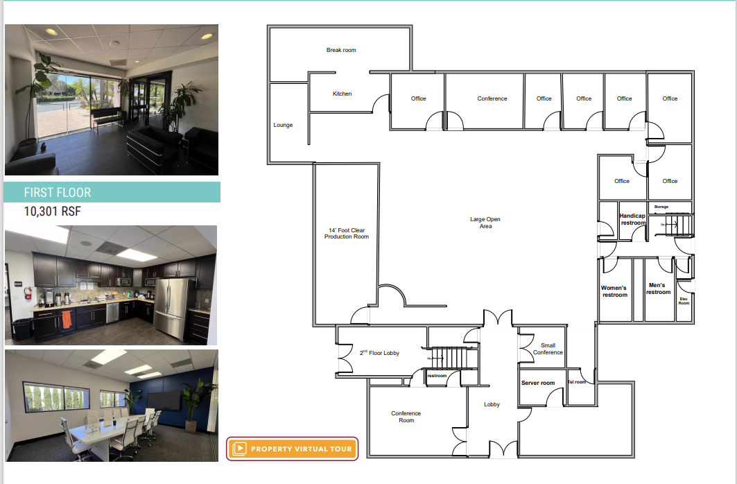 2111 Business Center Dr, Irvine, CA à louer Plan d  tage- Image 1 de 1