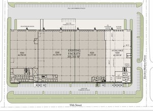 9200-9260 W 55th St, McCook, IL à louer Plan de site- Image 2 de 2
