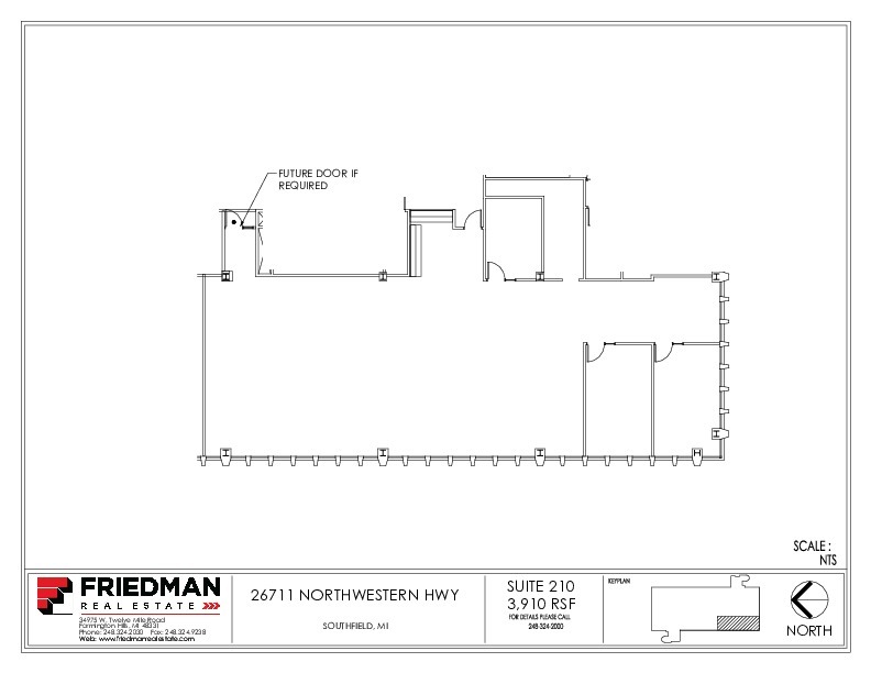 26711 Northwestern Hwy, Southfield, MI à vendre Plan d  tage- Image 1 de 2