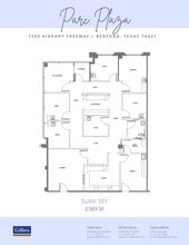 1305 Airport Fwy, Bedford, TX à louer Plan d’étage- Image 1 de 2