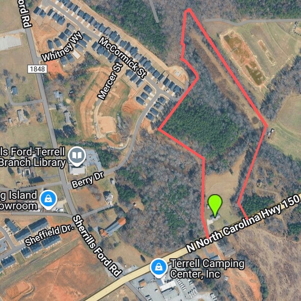 8042 N NC HWY 150 E, Terrell, NC à vendre - Aérien - Image 1 de 3