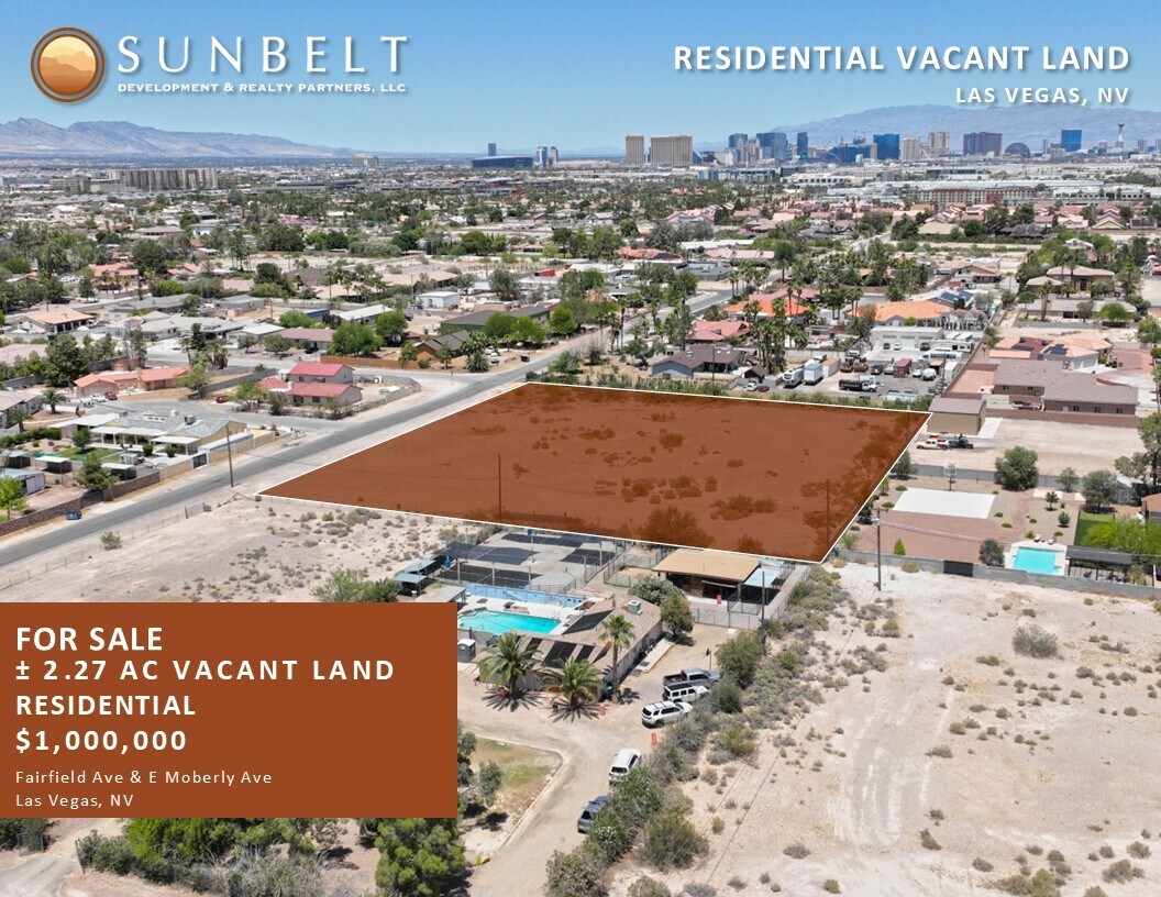 Fairfield Ave, Las Vegas, NV à vendre Aérien- Image 1 de 7