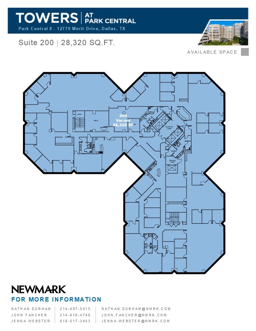 12750 Merit Dr, Dallas, TX for lease Floor Plan- Image 1 of 1