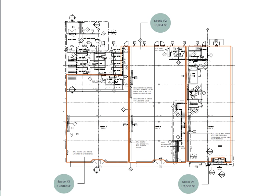120-132 S Moore St, Sanford, NC for lease Floor Plan- Image 1 of 1