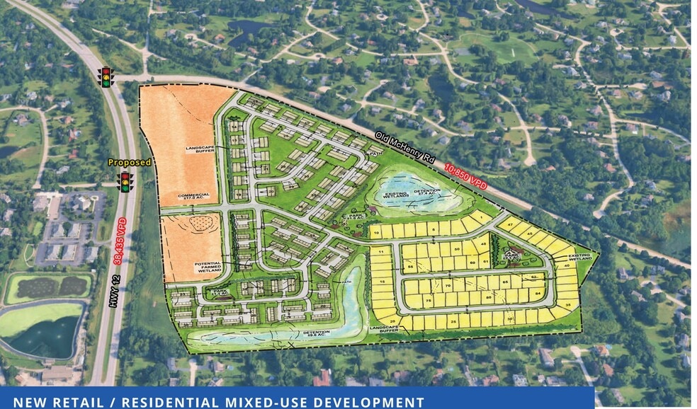 N Old McHenry & HWY 12, Hawthorn Woods, IL for sale - Other - Image 2 of 9