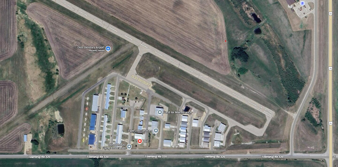 1436 Township Road 320, Mtn View Cnty, AB for sale Aerial- Image 1 of 2
