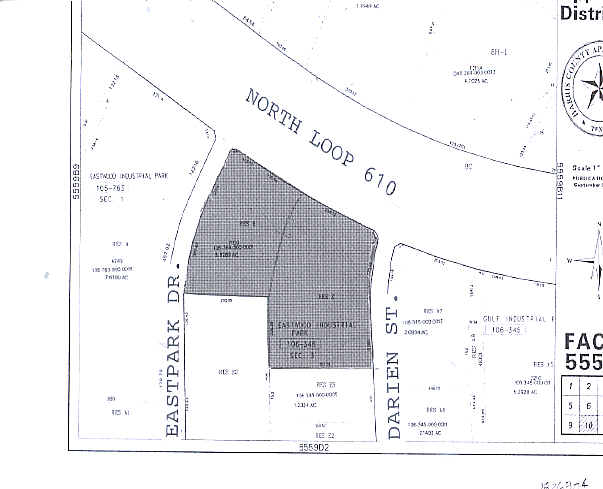 7100 N Loop Fwy E, Houston, TX à louer - Plan cadastral - Image 2 de 9