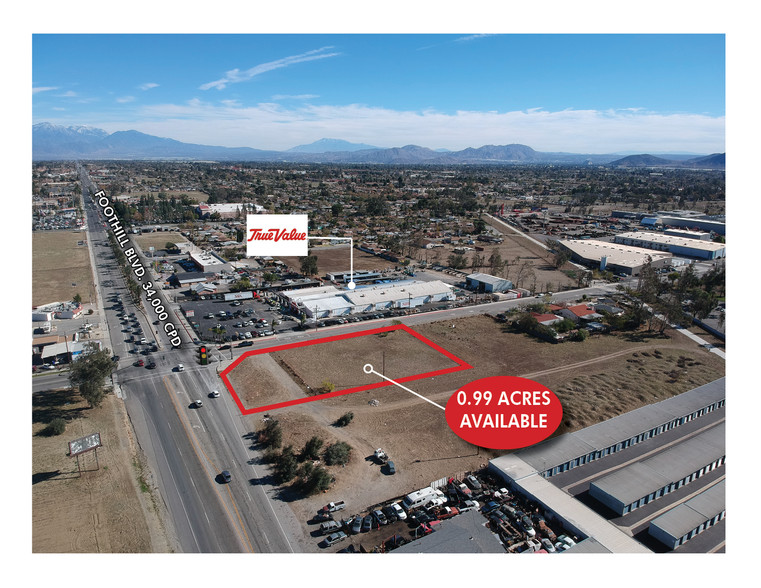 15797 Foothill Blvd, Fontana, CA for sale - Aerial - Image 2 of 5