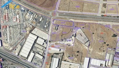 Calle de la Piedra Hincada Trece, 1, Alcalá de Guadaíra, SEV - Aérien  Vue de la carte