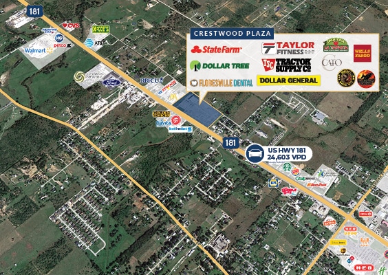 534-540 10th St, Floresville, TX for lease - Building Photo - Image 3 of 6