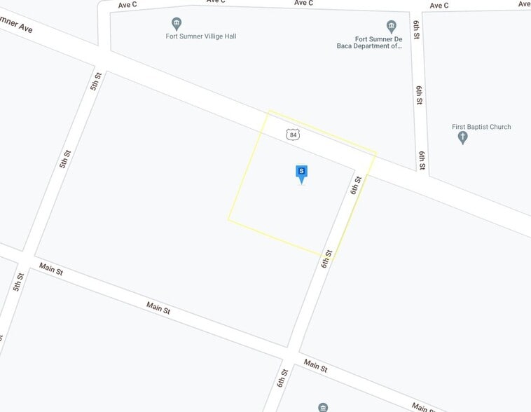 119 S 6th St, Fort Sumner, NM for lease - Plat Map - Image 3 of 3