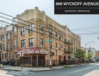Plus de détails pour 868 Wyckoff Ave, Brooklyn, NY - Multi-résidentiel à vendre