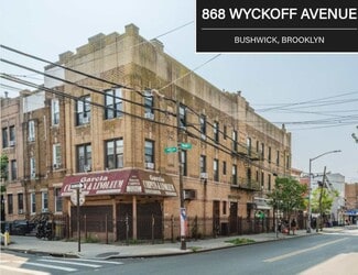 More details for 868 Wyckoff Ave, Brooklyn, NY - Multifamily for Sale