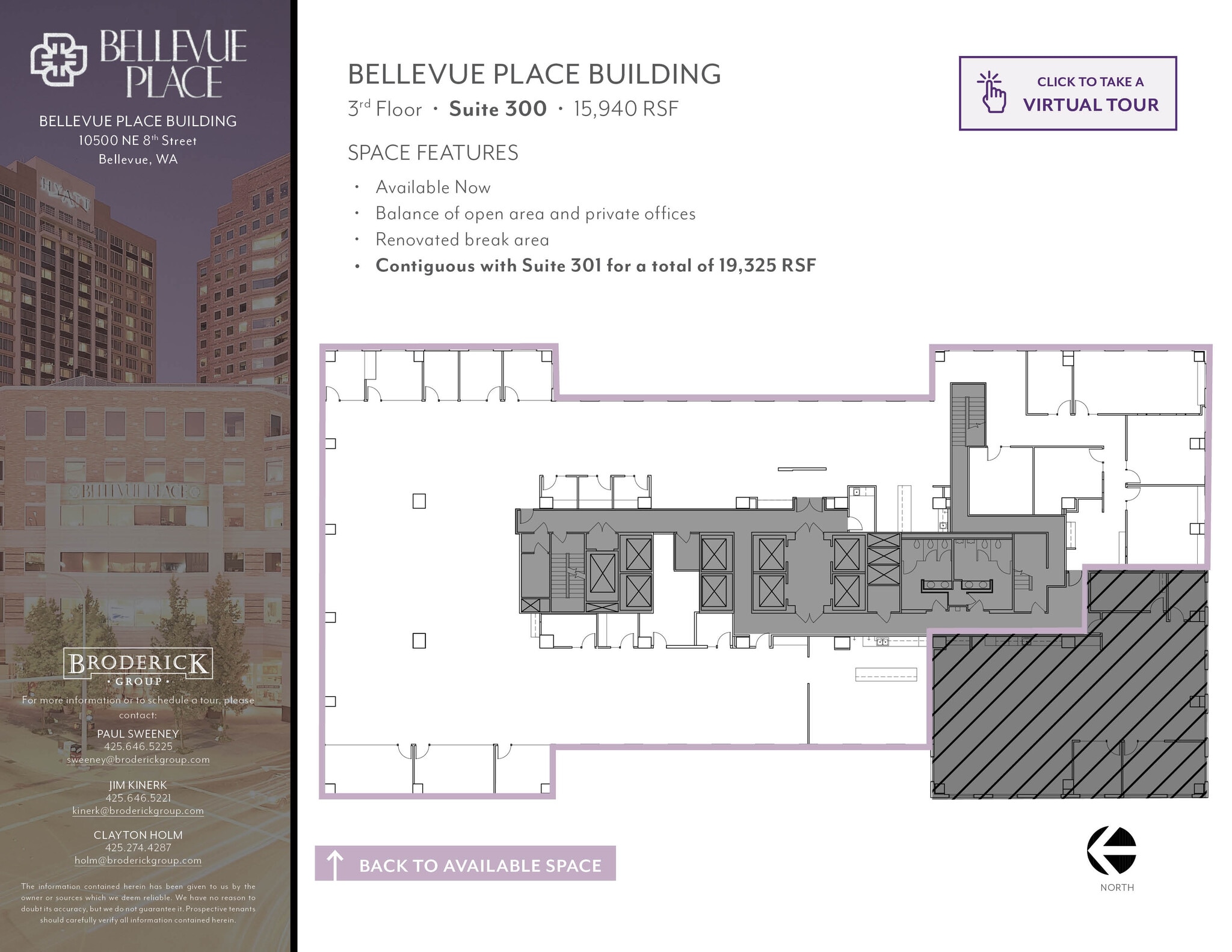 10500 NE 8th St, Bellevue, WA for lease Floor Plan- Image 1 of 1