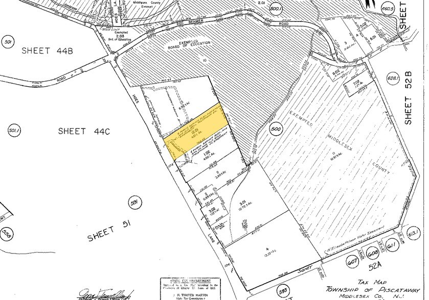 377 Hoes Ln, Piscataway, NJ à louer - Plan cadastral - Image 2 de 10
