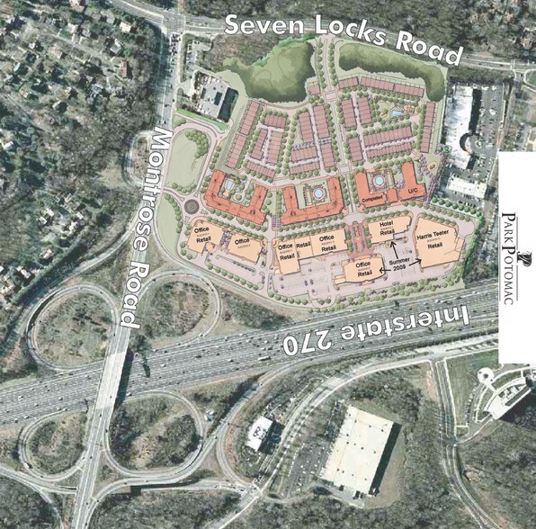 12435 Park Potomac Ave, Potomac, MD à louer - Aérien - Image 2 de 7