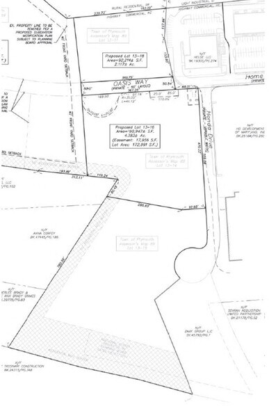 0 Oasis Way, Plymouth, MA à louer - Plan cadastral - Image 2 de 3