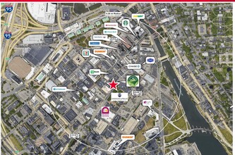 141 Weybosset St, Providence, RI for lease Aerial- Image 2 of 2