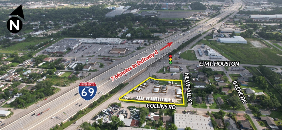 11680 Eastex Freeway, Houston, TX for sale - Aerial - Image 2 of 3