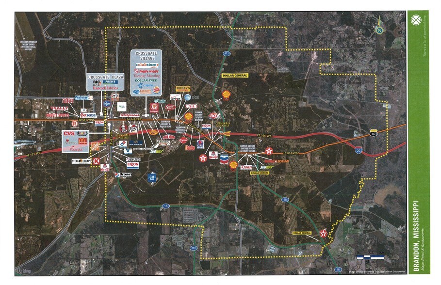 Orleans Way, Brandon, MS à vendre - Aérien - Image 3 de 5