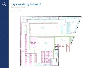 265 Castleberry Industrial Dr, Cumming, GA for lease Floor Plan- Image 1 of 15