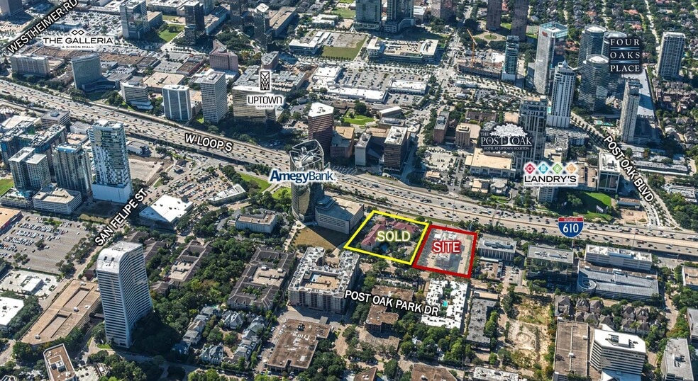 1615 West Loop South, Houston, TX for sale - Aerial - Image 1 of 5