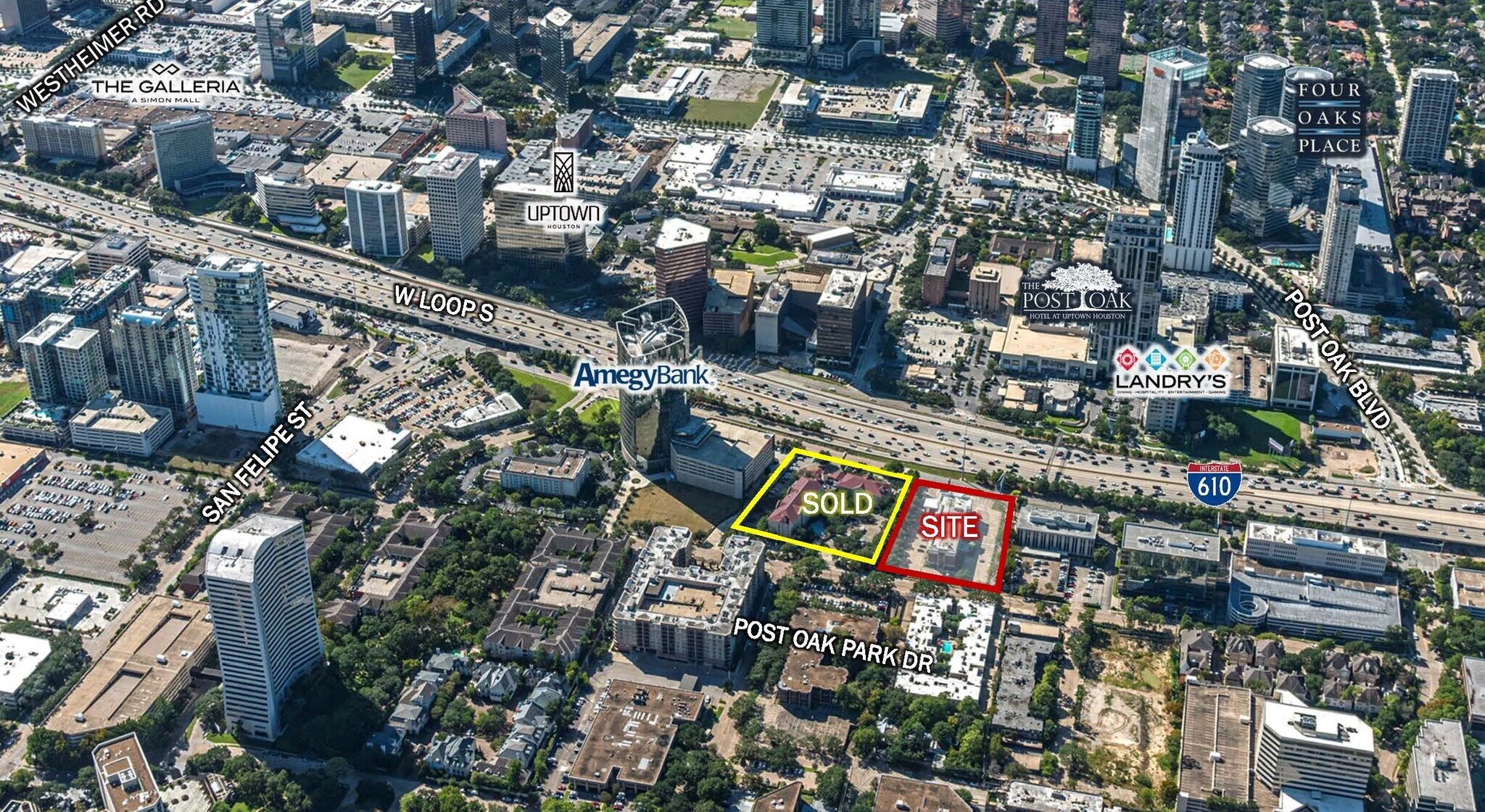 1615 West Loop South, Houston, TX à vendre Aérien- Image 1 de 6