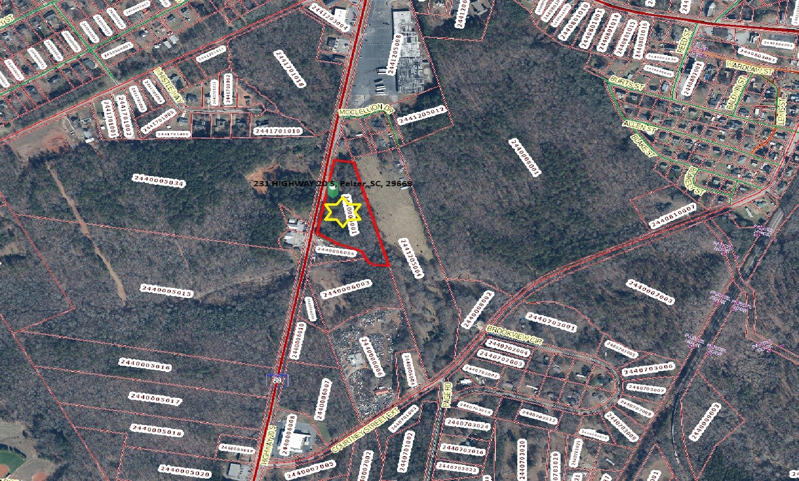 231 & 239 Hwy. 20 South, Pelzer, SC for sale Building Photo- Image 1 of 3