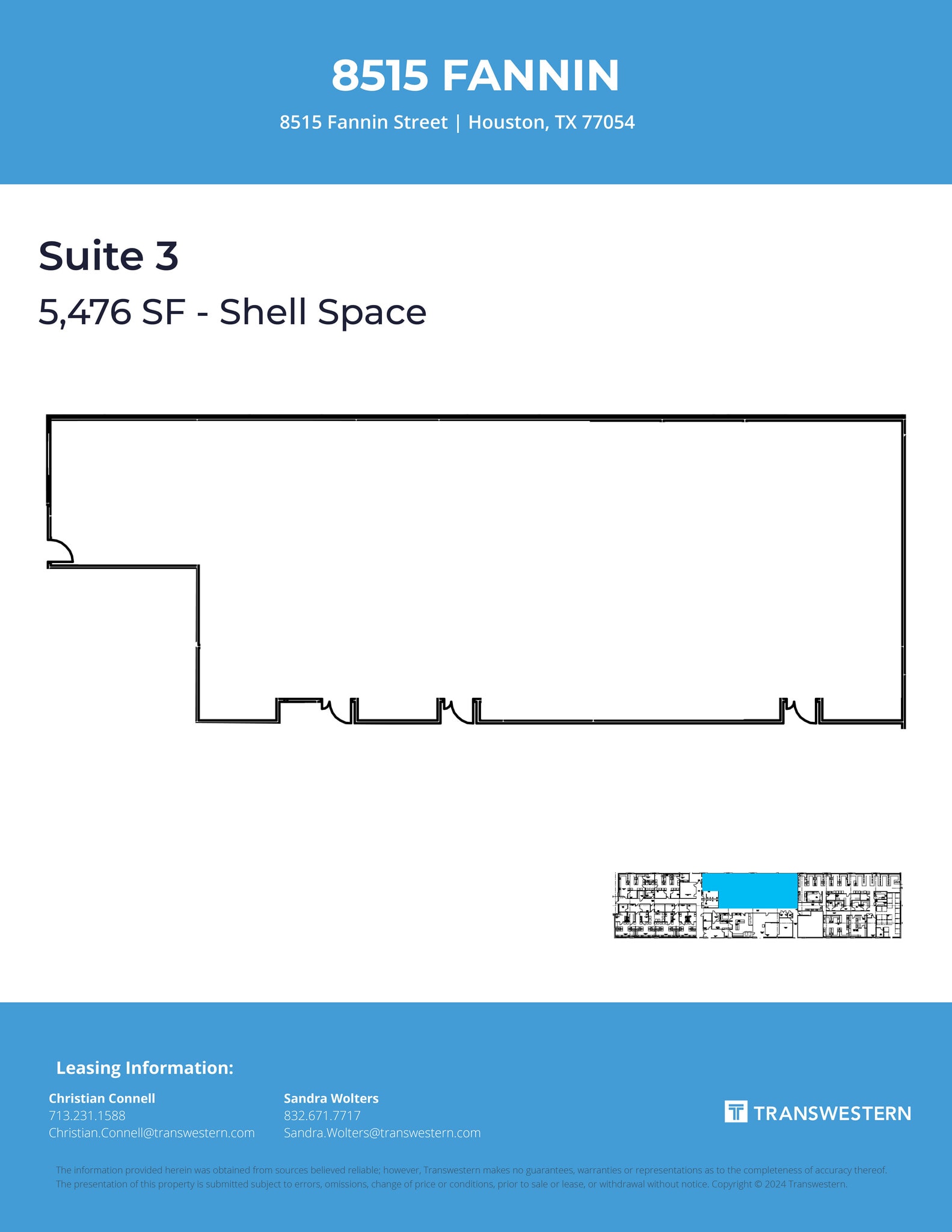 8515 Fannin St, Houston, TX for lease Building Photo- Image 1 of 2