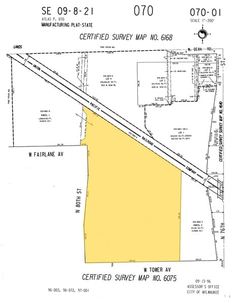 7900 W Tower Ave, Milwaukee, WI for sale - Plat Map - Image 2 of 32