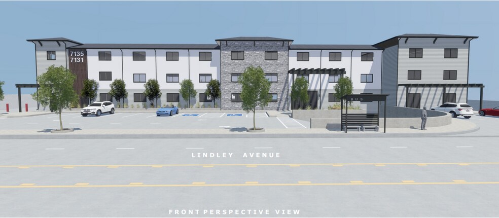 7111-7135 Lindley Ave, Reseda, CA à vendre - Photo du bâtiment - Image 3 de 7