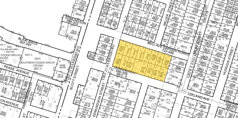 3719 Leeland St, Houston, TX à vendre - Plan cadastral - Image 3 de 3