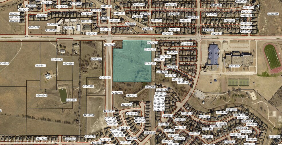 715 E Bailey Boswell Rd, Saginaw, TX à vendre - Plan de site - Image 3 de 3