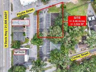 Plus de détails pour 511 Phyllis St, Pensacola, FL - Bureau à vendre