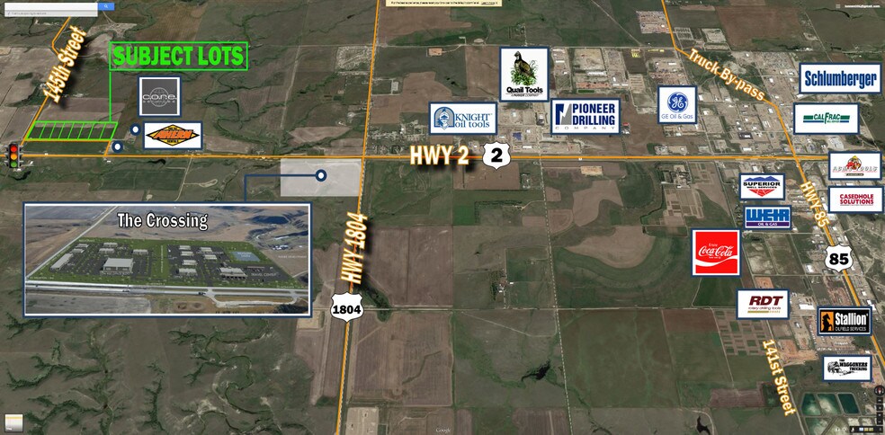 Hwy 1804 & Hwy 2 Hwy, Williston, ND for sale - Building Photo - Image 2 of 2