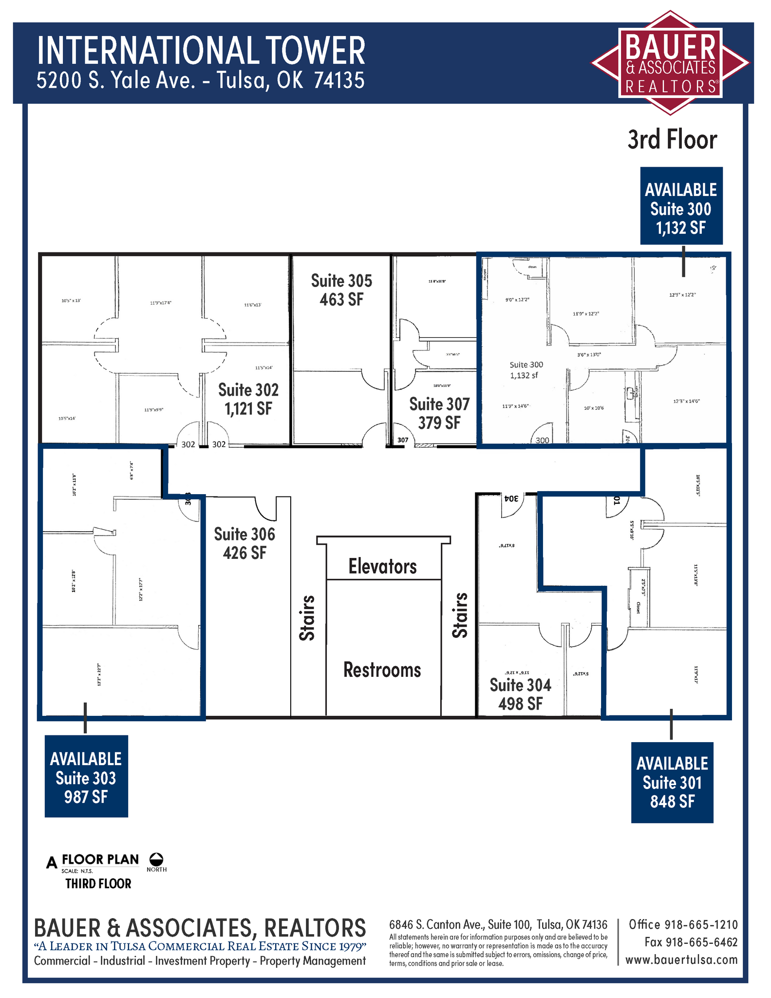 5200 S Yale Ave, Tulsa, OK à louer Plan de site- Image 1 de 1