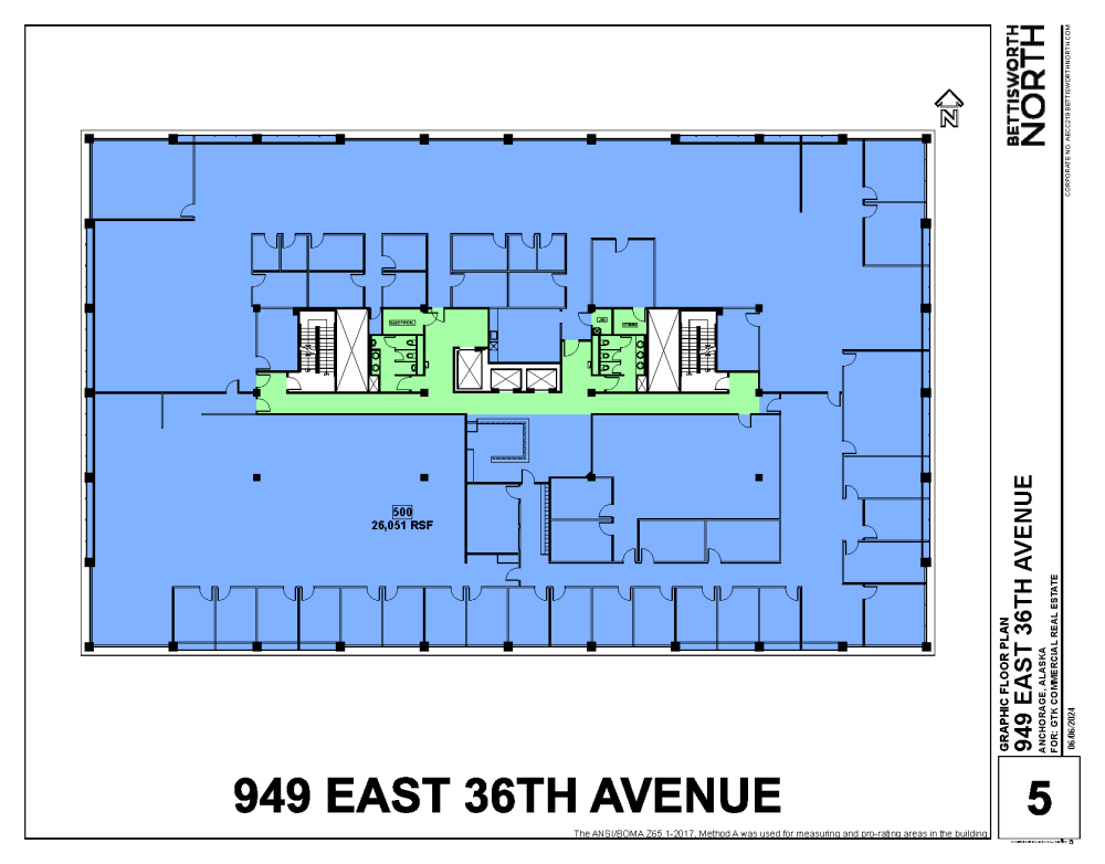 949 E 36th Ave, Anchorage, AK for lease Floor Plan- Image 1 of 4