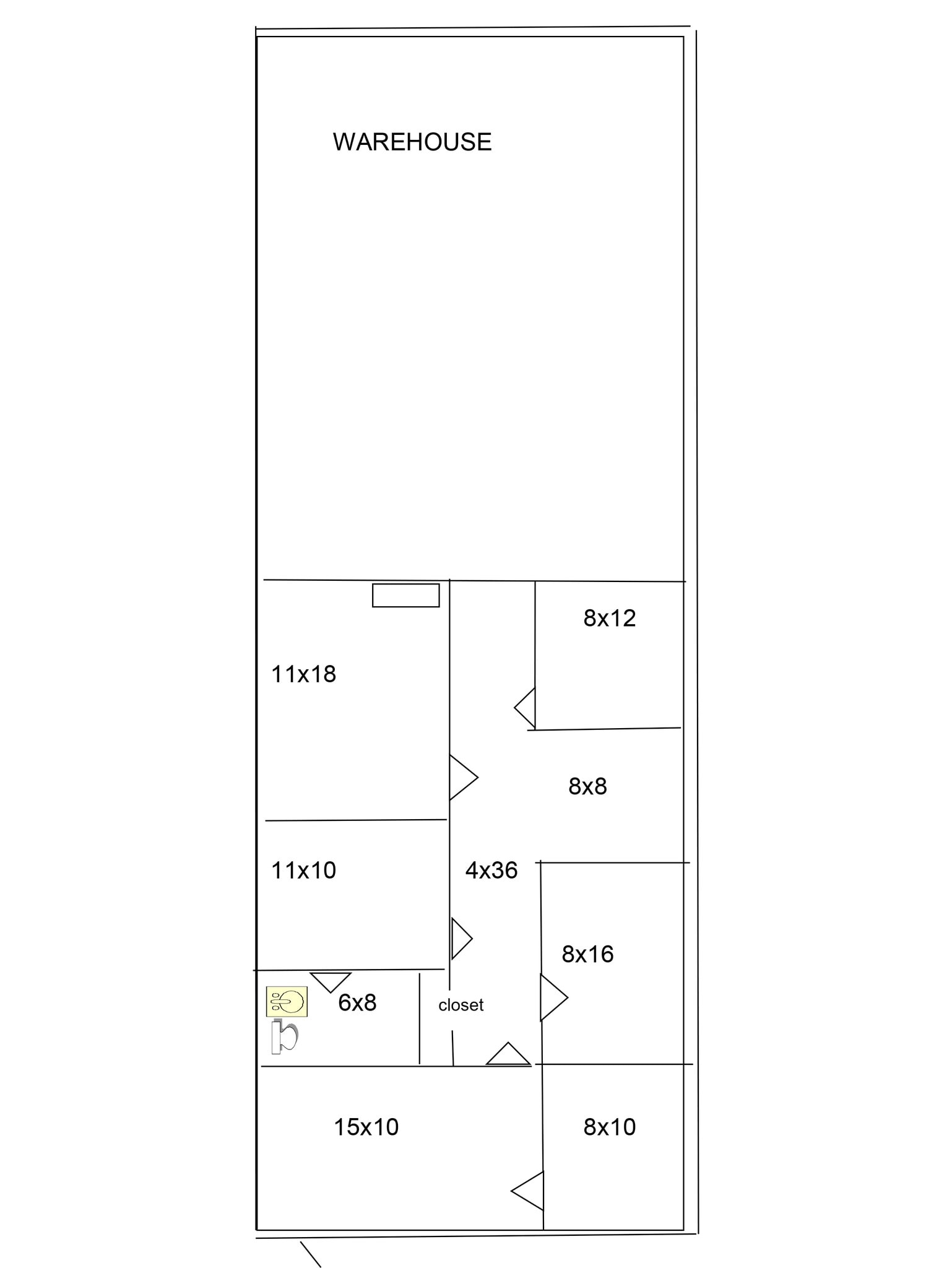 102-140 Trade Center Dr, Saint Peters, MO for lease Floor Plan- Image 1 of 1