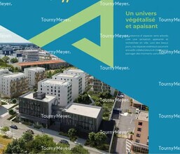 Nantes - Aérien Vue de la carte